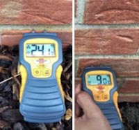 RB inspectors, Moisture inspection